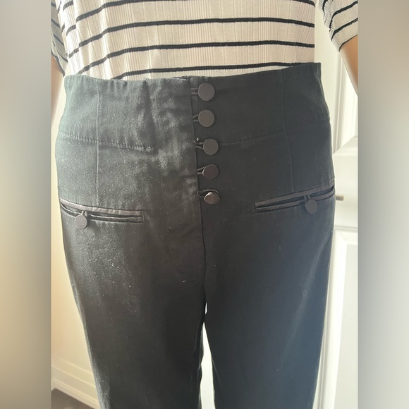 French Connection high waist straight leg trouser size 8 item 05-36 - Picture 6 of 11